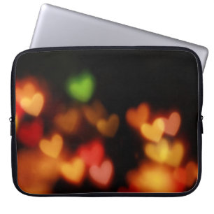 Fotografie van het hart laptop sleeve
