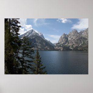 Fotografie van het nationale park Grand Teton Poster