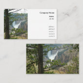 Fotografie van het nationale park Yellowstone Visitekaartje (Voorkant / Achterkant)