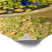 Fotografie van het oranje bloemfestival poster (Hoek)