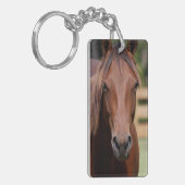 Fotografie van het paard op de sleutelhanger (Voorkant Links)