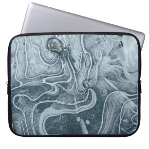Fotografie van het uitzicht van de lucht laptop sleeve