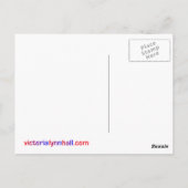 Fotografie van "Hint van Natuur" met citaat Briefkaart (Achterkant)