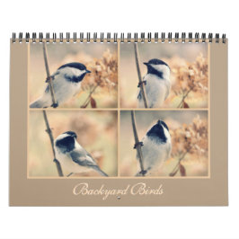 Fotografie van hobbyvogel kalender