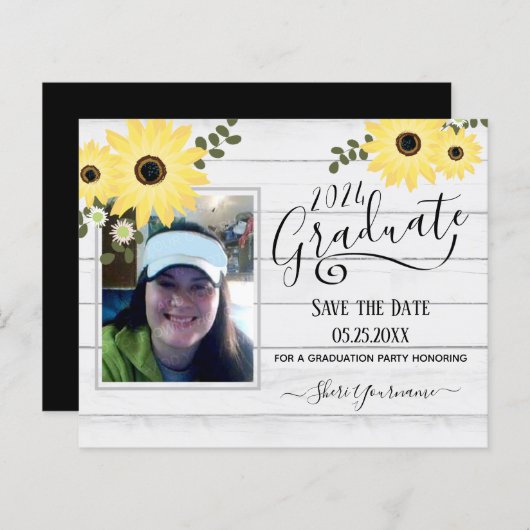 Fotografie van hout - Opslaan van datum I (Voorkant / Achterkant)