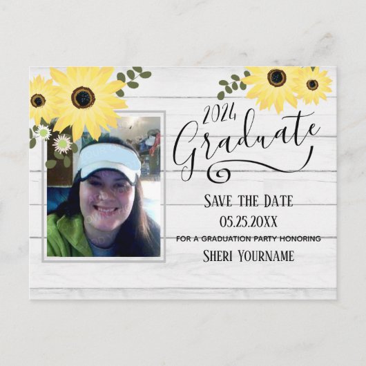 Fotografie van hout - Opslaan van datum I Briefkaart (Voorkant)