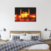 Fotografie van Istanbul Turkiye Canvas Afdruk (Insitu (Slaapkamer))