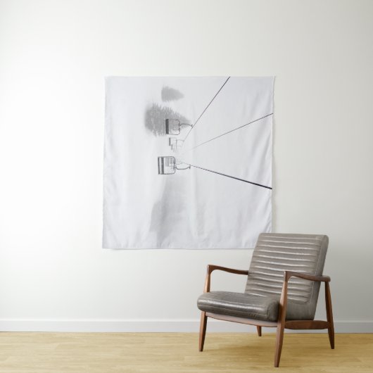 FOTOGRAFIE VAN KABELAUTO'S WANDKLEED (In Situ (horizontaal))