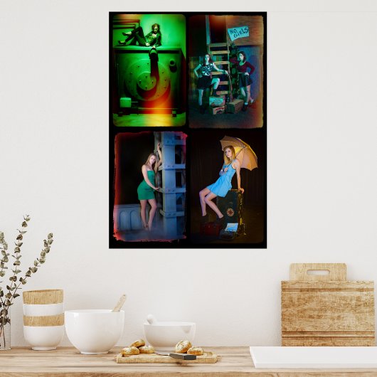 Fotografie van mode & Fantasy 2015. Poster (Keuken)