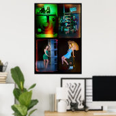 Fotografie van mode & Fantasy 2015. Poster (Thuiskantoor)