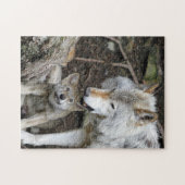 Fotografie van moeder en baby legpuzzel (Horizontaal)