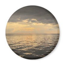 Fotografie van oceaanzonsondergangreflectie - Mooi