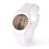 Fotografie van paard op horloge (Hoek)