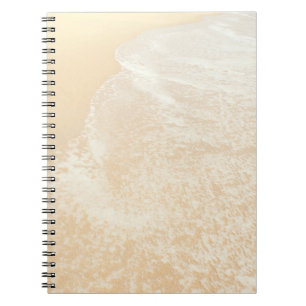 Fotografie van pasta's Zand- en Zee-schuim Notitieboek