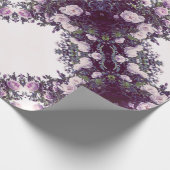 fotografie van rozen cadeaupapier (Hoek)