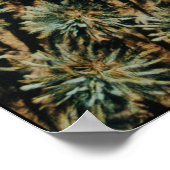 Fotografie van uitzicht van vogelsoorten op palmbo poster (Hoek)