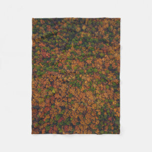 Fotografie van uitzicht vanuit de lucht fleece deken