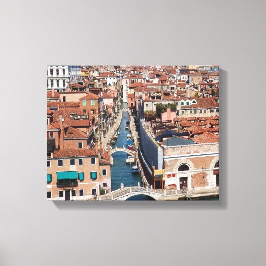 Fotografie van Venetië op Canvas Afdruk (Voorkant)