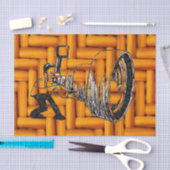 Fotografie van weefselpapier tissuepapier (Craft)