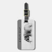 Fotografie van wilde dieren in Afrika Safari Bagagelabel (Voorkant verticaal)