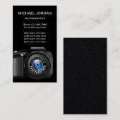 Fotografie van wolfotograaf visitekaartje (Voorkant / Achterkant)