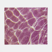 Fotografie van zand onder water fleece deken (Voorkant (Horizontaal))