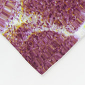 Fotografie van zand onder water fleece deken (Hoek)