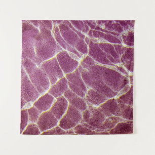 Fotografie van zand onder water wandkleed