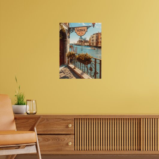  fotografie Venetië Poster (Woonkamer 2)