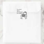 Fotografie Vierkante Sticker (Tas)