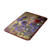 Fotografie Violet Flowers Fleece Blanket Badmat (Gekanteld)