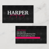 Fotografie Visitekaartje (Voorkant / Achterkant)