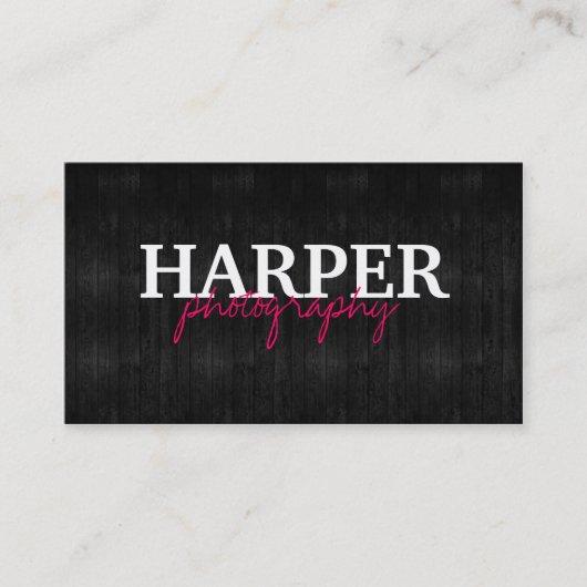 Fotografie Visitekaartje (Voorkant)