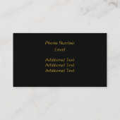 Fotografie Visitekaartje (Achterkant)