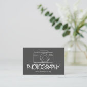 fotografie visitekaartje (Staand voorkant)