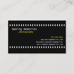 Fotografie Visitekaartje
