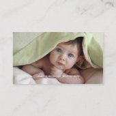 Fotografie Visitekaartje (Achterkant)