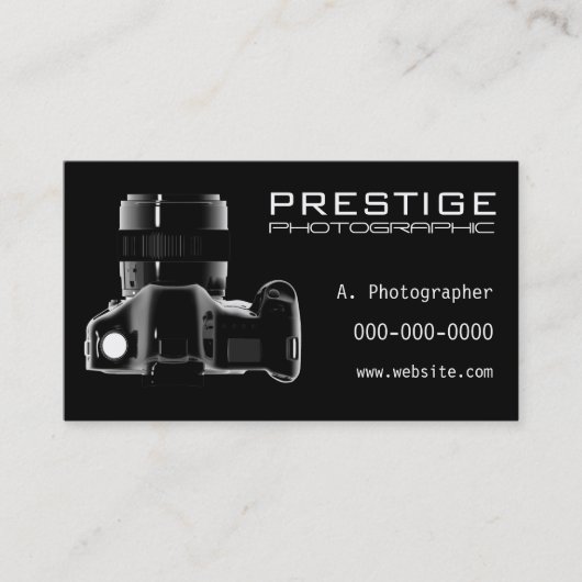 Fotografie Visitekaartje (Voorkant)