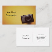 Fotografie Visitekaartje (Voorkant / Achterkant)