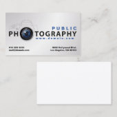 Fotografie Visitekaartje (Voorkant / Achterkant)