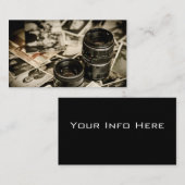 Fotografie Visitekaartje (Voorkant / Achterkant)