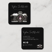 Fotografie Visitekaartje Fine Line Film Camera (Voorkant / Achterkant)