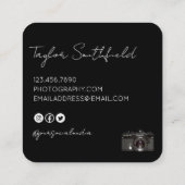 Fotografie Visitekaartje Fine Line Film Camera (Achterkant)