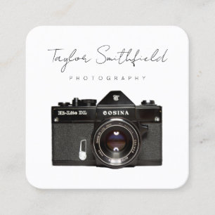 Fotografie Visitekaartje Fine Line Film Camera