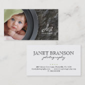 Fotografie Visitekaartje Rock Stone (Voorkant / Achterkant)