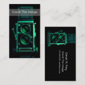 Fotografie Visitekaartje Vinatge Camera (Voorkant / Achterkant)