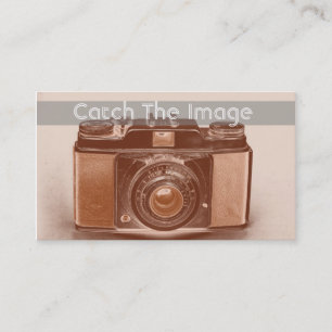 Fotografie Visitekaartje Vinatge Camera