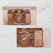 Fotografie Visitekaartje Vinatge Camera (Voorkant / Achterkant)