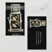 Fotografie Visitekaartje Vinatge Camera (Voorkant / Achterkant)