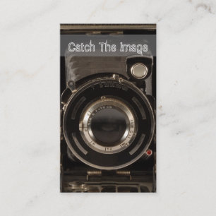 Fotografie Visitekaartje Vinatge Camera